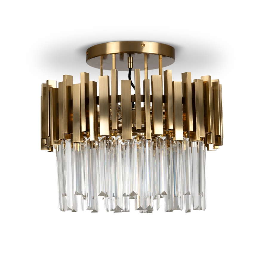 BRILAGI - Plafondlamp VERVE 4xE14/40W/230V Ø 40 cm goudkleurig