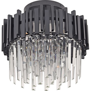 Brilagi - Plafondlamp VERVE 4xE14/40W/230V Ø 40 cm zwart