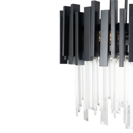 BRILAGI - Plafondlamp VERVE 4xE14/40W/230V Ø 40 cm zwart