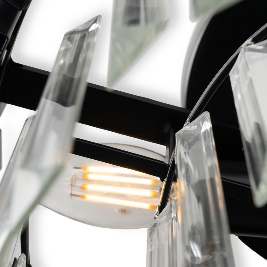 BRILAGI - Plafondlamp VERVE 4xE14/40W/230V Ø 40 cm zwart