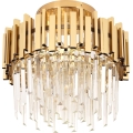 Brilagi - Plafondlamp VERVE 6xE14/40W/230V Ø 60 cm goudkleurig
