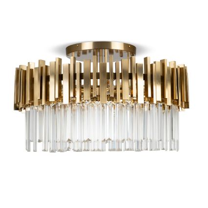 BRILAGI - Plafondlamp VERVE 6xE14/40W/230V Ø 60 cm goudkleurig
