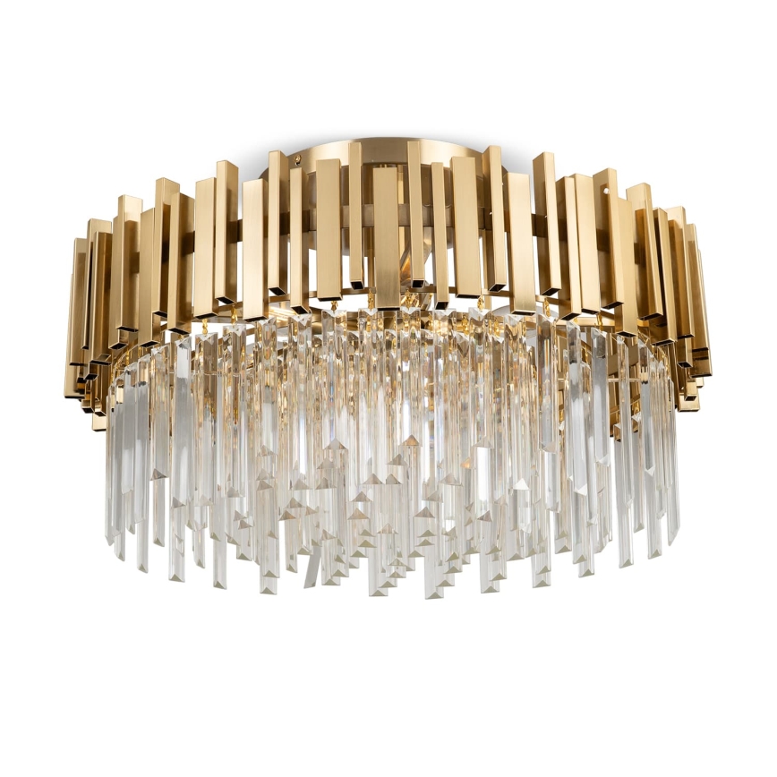 BRILAGI - Plafondlamp VERVE 6xE14/40W/230V Ø 60 cm goudkleurig