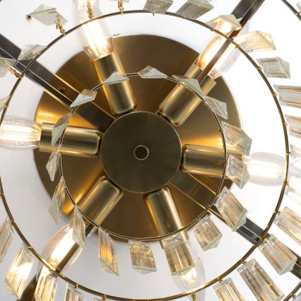 BRILAGI - Plafondlamp VERVE 6xE14/40W/230V Ø 60 cm goudkleurig