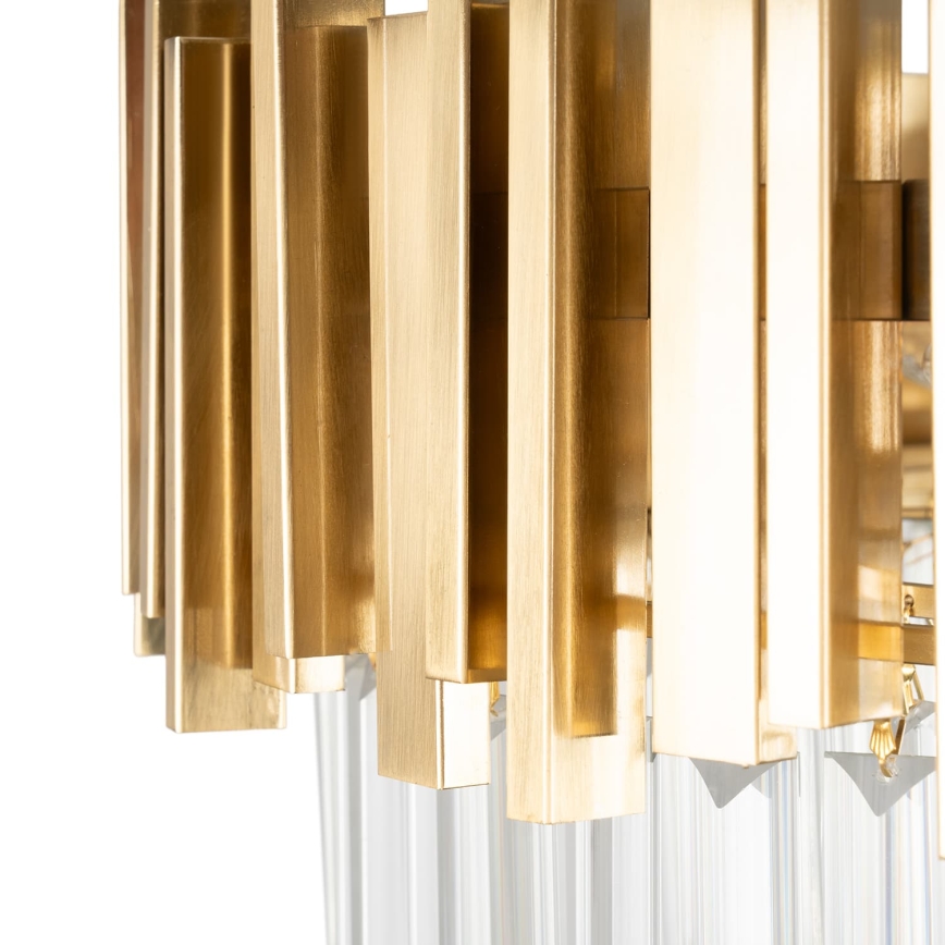 BRILAGI - Plafondlamp VERVE 6xE14/40W/230V Ø 60 cm goudkleurig