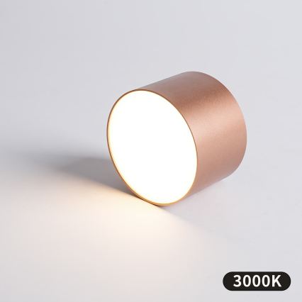 BRILAGI - Badkamerplafondlamp FORIS LED/9W/230V Ø 9 cm bronskleurig IP44 CRI 90