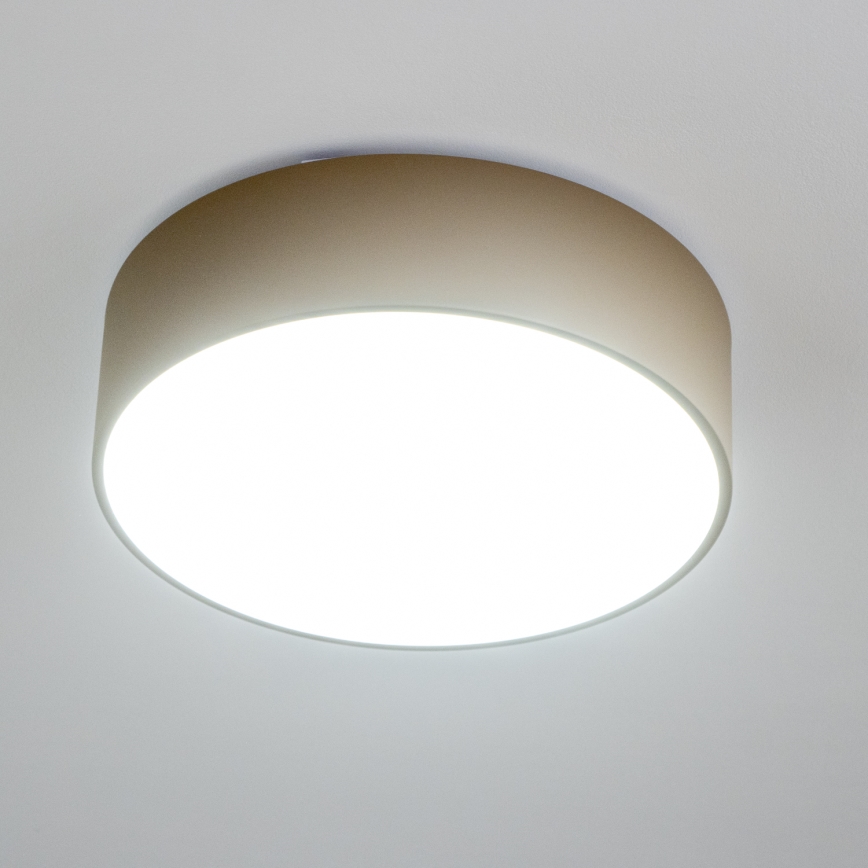 Brilagi - Plafondlamp voor badkamer POOL 3xE27/15W/230V Ø 40 cm IP54 beige
