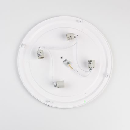 Brilagi - Plafondlamp voor badkamer POOL 4xE27/15W/230V Ø 50 cm IP54 beige