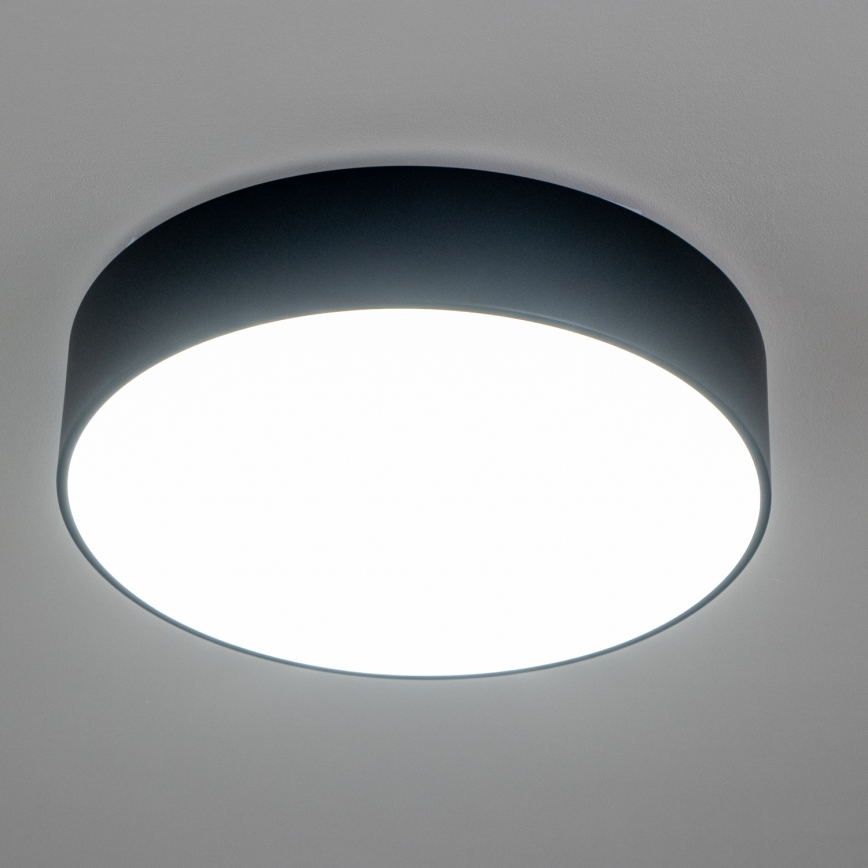 Brilagi - Plafondlamp voor badkamer POOL 4xE27/15W/230V Ø 50 cm IP54 zwart