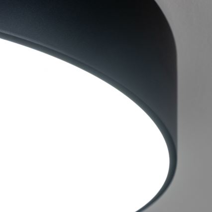 Brilagi - Plafondlamp voor badkamer POOL 4xE27/15W/230V Ø 50 cm IP54 zwart
