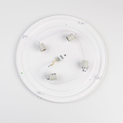 Brilagi - Plafondlamp voor badkamer POOL 4xE27/15W/230V Ø 50 cm IP54 zwart