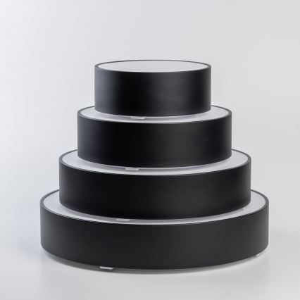 Brilagi - Plafondlamp voor badkamer POOL 5xE27/15W/230V Ø 60 cm IP54 zwart