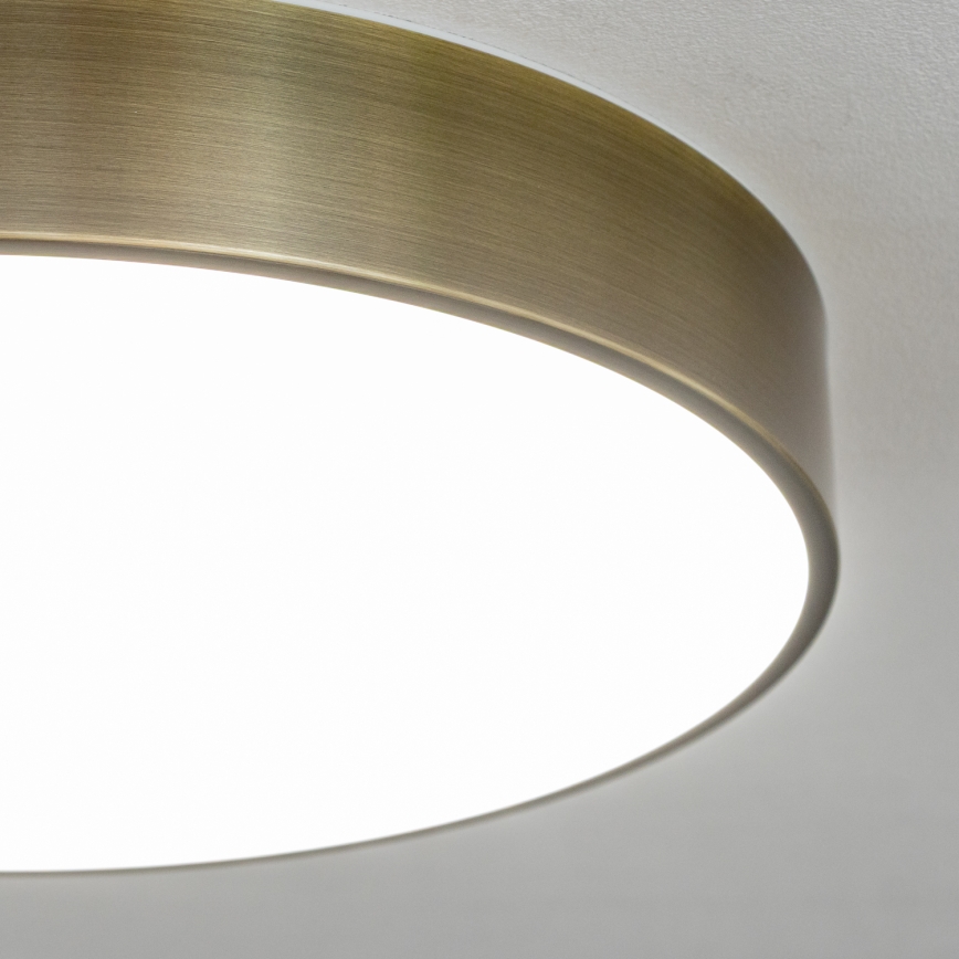 Brilagi - LED plafondlamp voor badkamer POOL LED/36W/230V 3000/4000/5500K Ø 40 cm IP54 messing