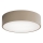 Brilagi - Plafondlamp voor buiten met sensor CLARE 2xE27/48W/230V diameter 30 cm IP54 beige