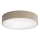 Brilagi - Plafondlamp voor buiten met sensor CLARE 3xE27/72W/230V diameter 40 cm IP54 beige