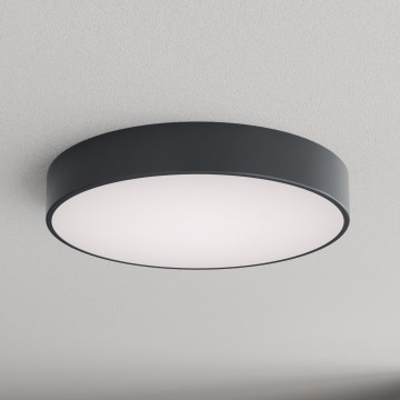 Brilagi - Plafondlamp voor de badkamer CLARE 4xE27/24W/230V Ø 50 cm antraciet IP54