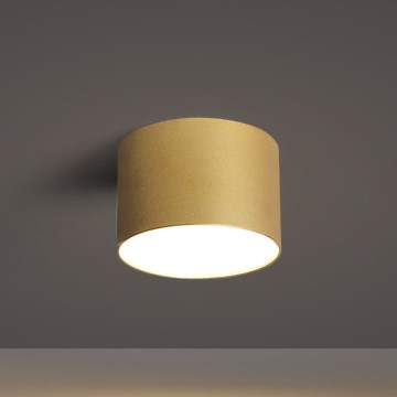 BRILAGI - Plafondlamp voor de badkamer FORIS LED/9W/230V Ø 9 cm goud IP44 CRI 90