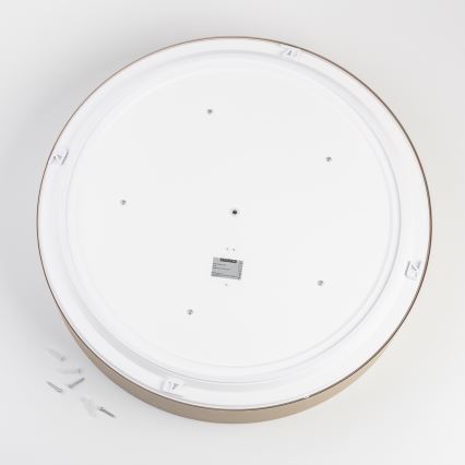 Brilagi - Plafondlamp voor de badkamer POOL 5xE27/15W/230V pr. 60 cm IP54 beige