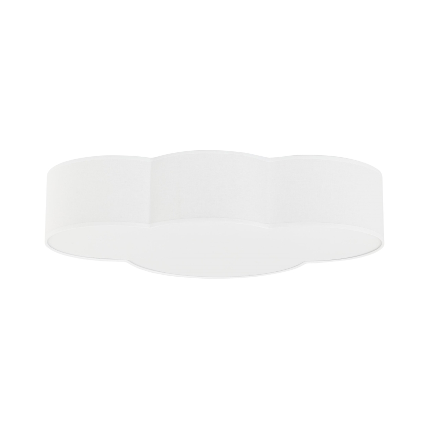 Brilagi - Plafondlamp voor kinderen NIMBUS 4xE27/15W/230V 46x63 cm wit