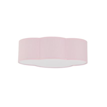 Brilagi - Plafondlamp voor kinderen NIMBUS MINI 2xE27/15W/230V 31x43 cm roze