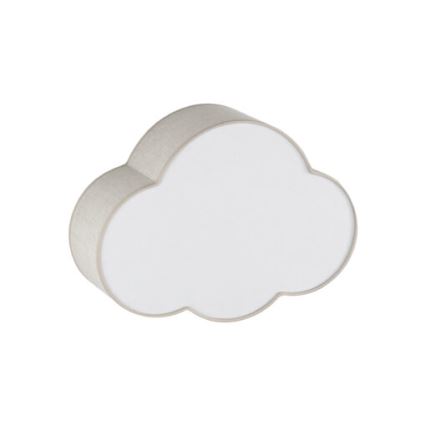 Brilagi - Plafondlamp voor kinderen NIMBUS MINI LINEN 2xE27/15W/230V 31x43 cm beige