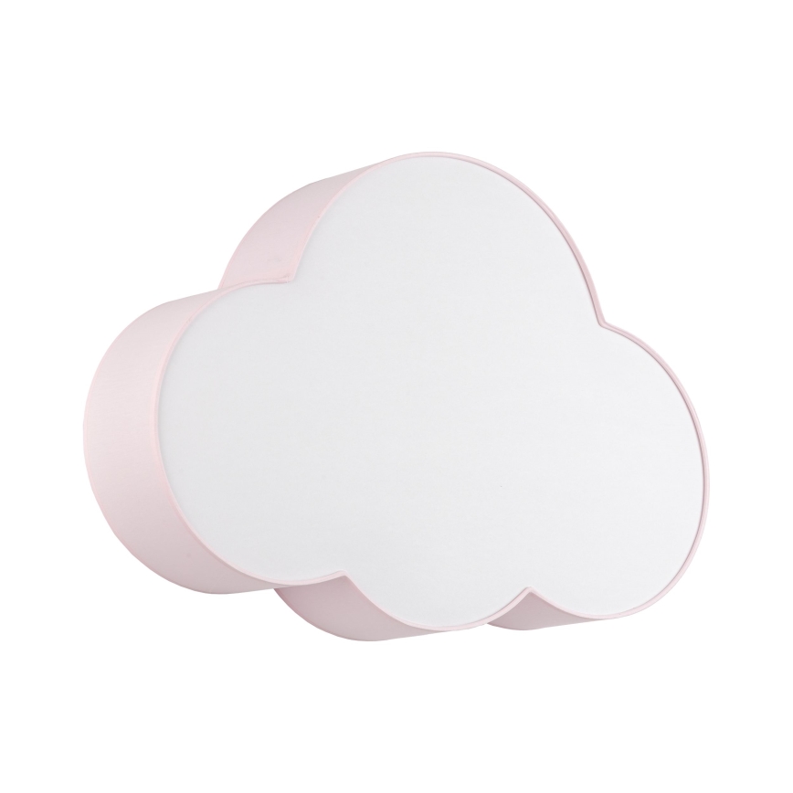Brilagi - Plafondlamp voor kinderkamer NIMBUS 4xE27/15W/230V 46x63 cm roze
