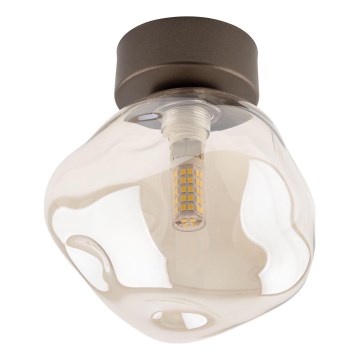 Brilagi - Plafondlamp VULCANO 1xG9/8W/230V bruin/rookbeige