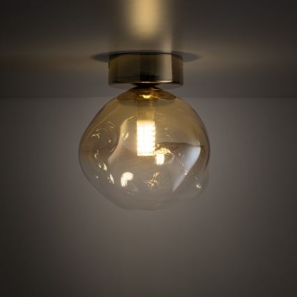 Brilagi - Plafondlamp VULCANO 1xG9/8W/230V goud/rookbeige