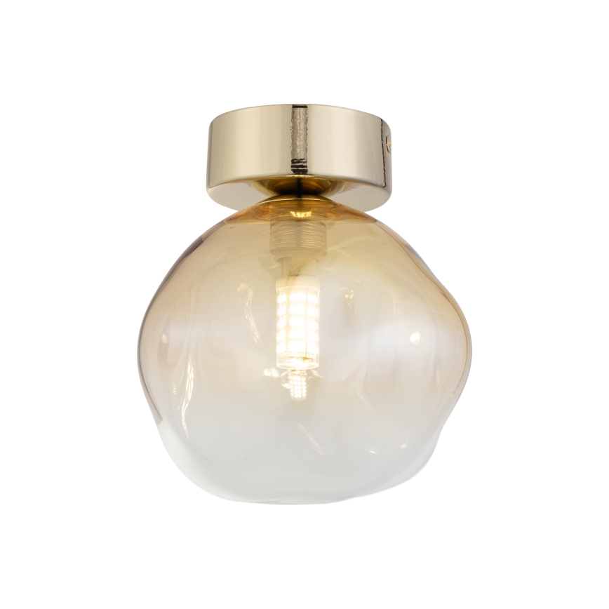 Brilagi - Plafondlamp VULCANO 1xG9/8W/230V goud/rookbeige