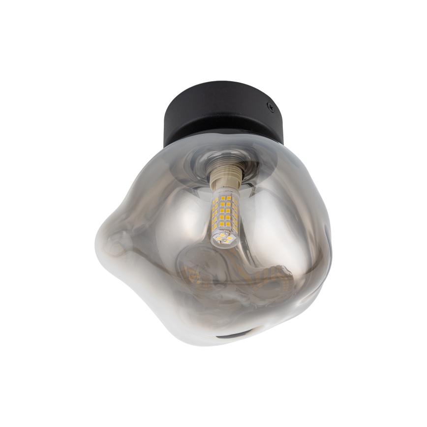 Brilagi - Plafondlamp VULCANO 1xG9/8W/230V zwart/rookzwart