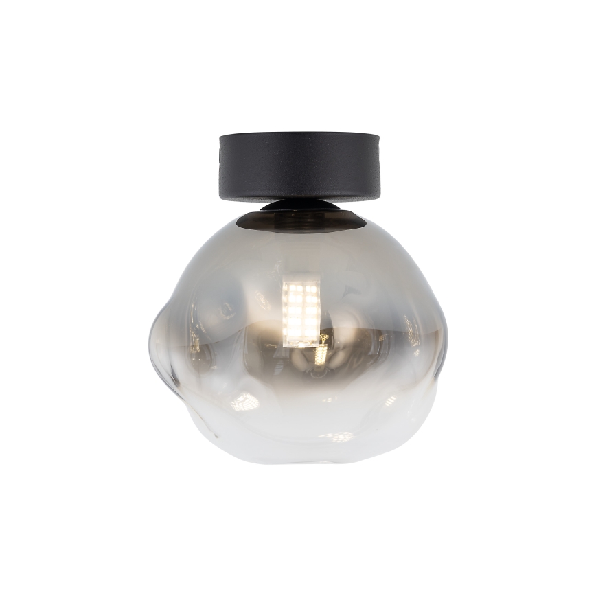 Brilagi - Plafondlamp VULCANO 1xG9/8W/230V zwart/rookzwart