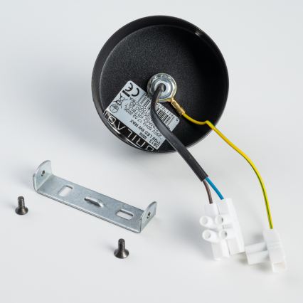 BRILAGI - Plafondlamp VULCANO 1xG9/8W/230V zwart/rookzwart