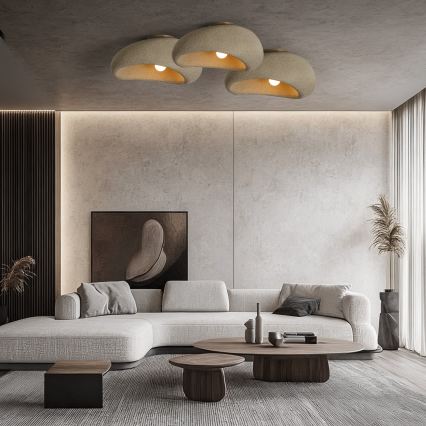 BRILAGI - Plafondlamp WABI SABI 1xE27/60W/230V Ø 40 cm beige