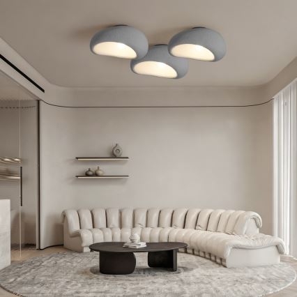 BRILAGI - Plafondlamp WABI SABI 1xE27/60W/230V Ø 40 cm grijs