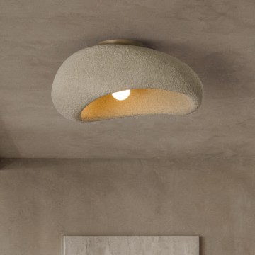 BRILAGI - Plafondlamp WABI SABI 1xE27/60W/230V Ø 50 cm beige