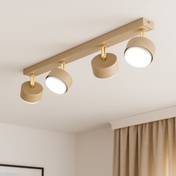 Brilagi - Plafondspot 4xGX53/12W/230V beige