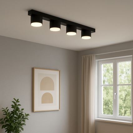 Brilagi - Plafondspot 4xGX53/12W/230V zwart