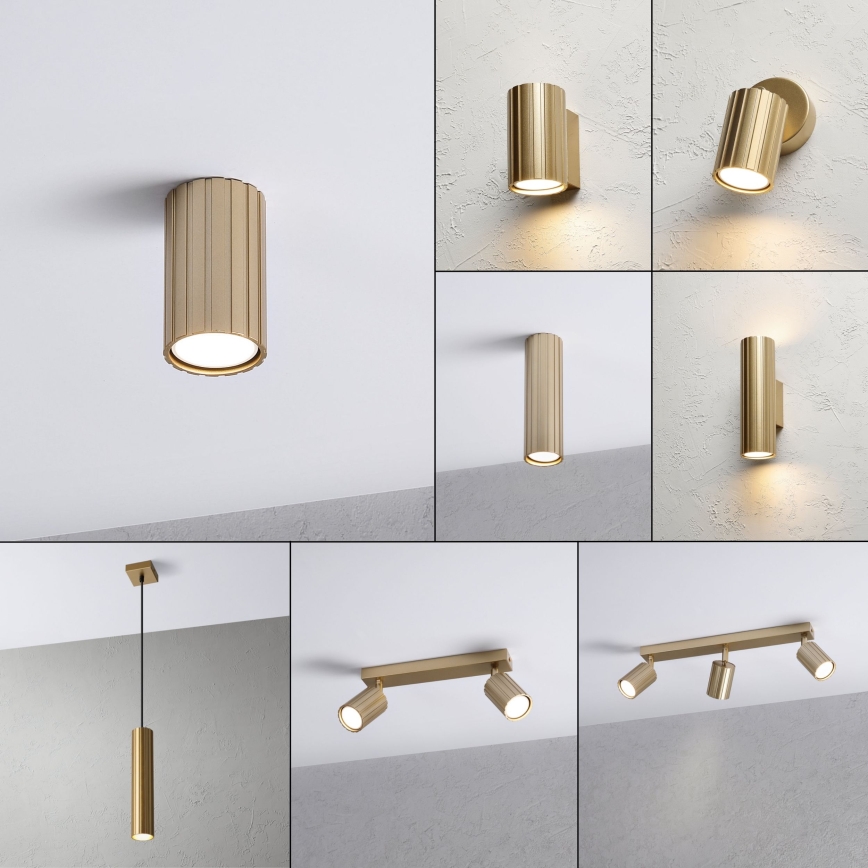 Brilagi - Plafondspot CRISPINA 1xGU10/10W/230V 10 cm goudkleurig