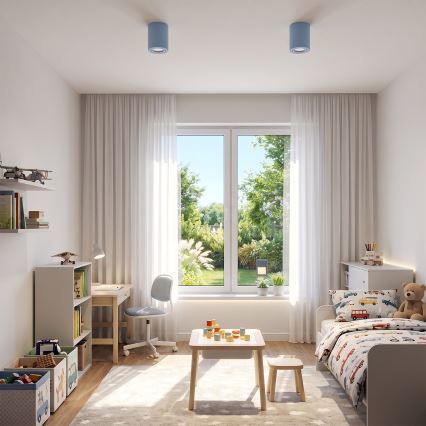 BRILAGI - Plafondspot MIA 1xGU10/30W/230V 100x80 mm blauw