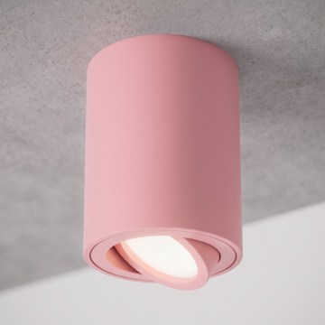 BRILAGI - Plafondspot MIA 1xGU10/30W/230V 100x80 mm roze