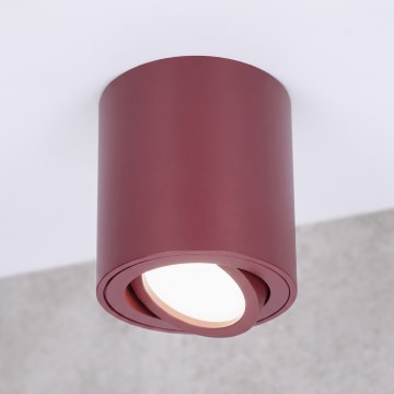BRILAGI - Plafondspot MIA 1xGU10/30W/230V 84x80 mm bordeaux