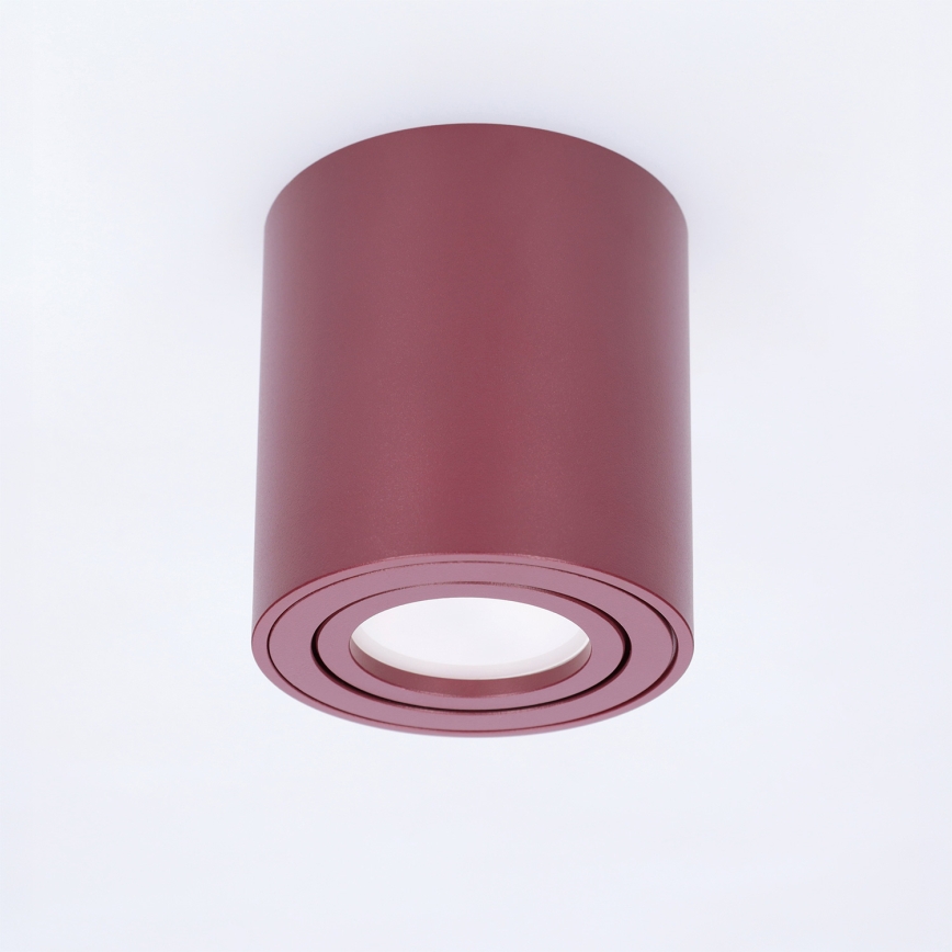 BRILAGI - Plafondspot MIA 1xGU10/30W/230V 84x80 mm bordeaux