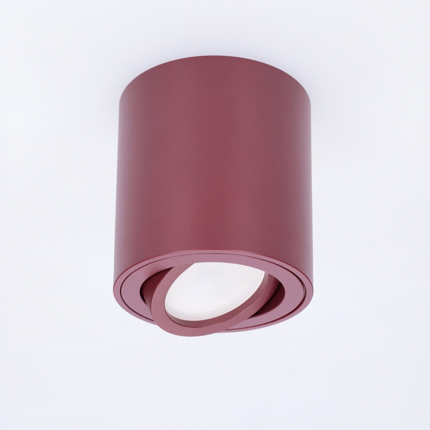 BRILAGI - Plafondspot MIA 1xGU10/30W/230V 84x80 mm bordeaux