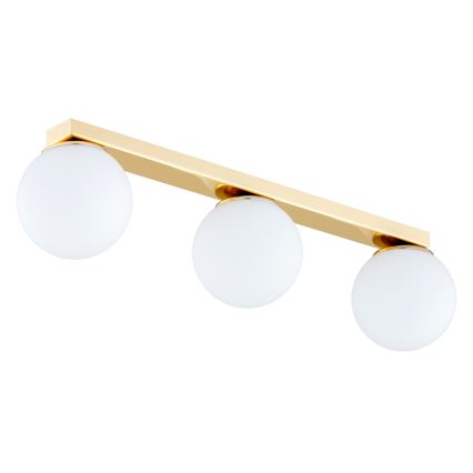 Brilagi - Plafondspot MILO 3xE27/60W/230V goud