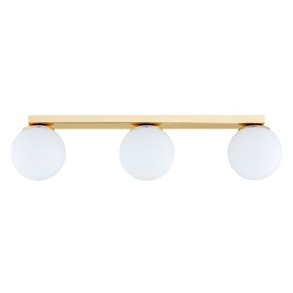 Brilagi - Plafondspot MILO 3xE27/60W/230V goud