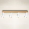 Brilagi - Plafondspot SELE 4xGU10/30W/230V wit/eikendecor