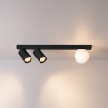 Brilagi - Plafondspot SELE BALL 2xGU10/30W/230V + 1xG9/10W zwart