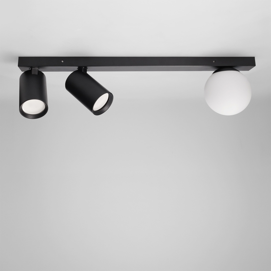Brilagi - Plafondspot SELE BALL 2xGU10/30W/230V + 1xG9/10W zwart