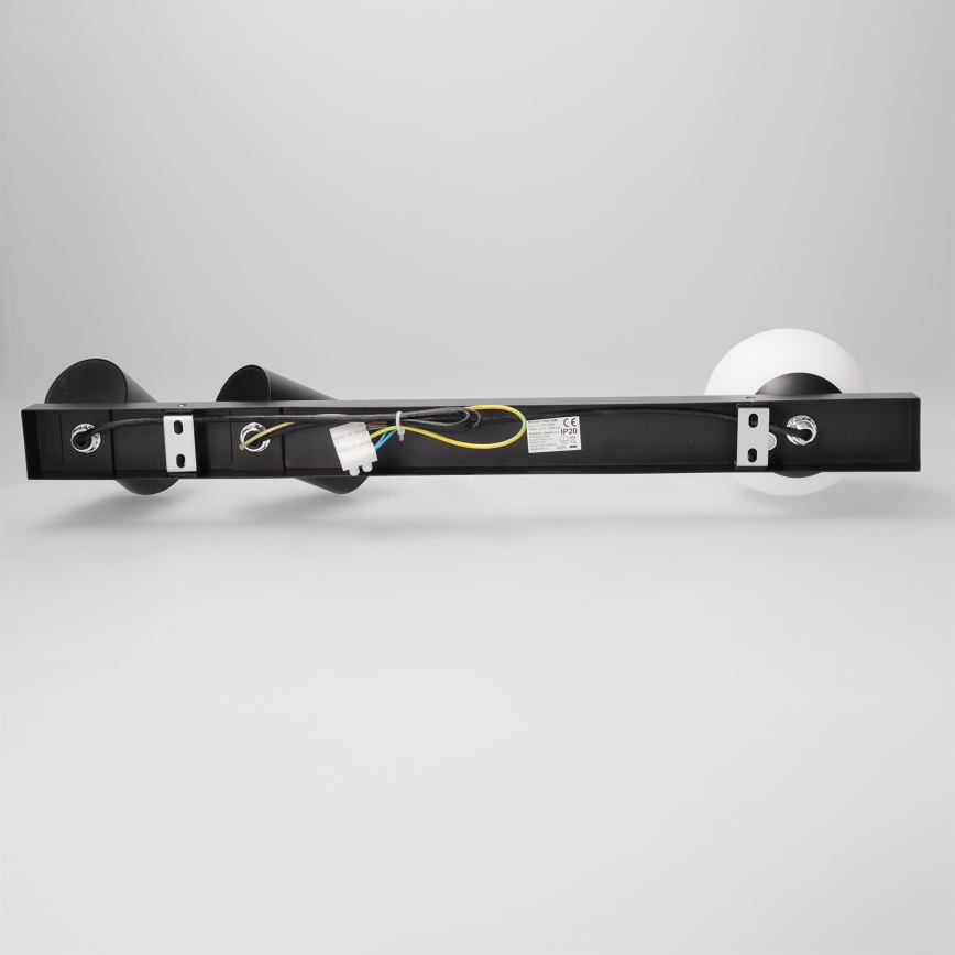Brilagi - Plafondspot SELE BALL 2xGU10/30W/230V + 1xG9/10W zwart