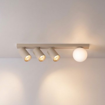 Brilagi - Plafondspot SELE BALL 3xGU10/30W/230V + 1xG9/10W beige